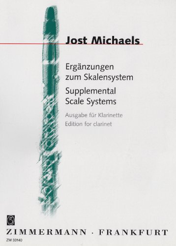 Supplément au systéme de gamme: clarinet.