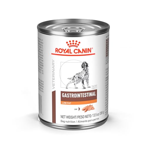 Royal Canin Veterinary Diet Canine Gastrointestinal Low Fat Adult Loaf Dog Food, 13.5 oz (Pack of...