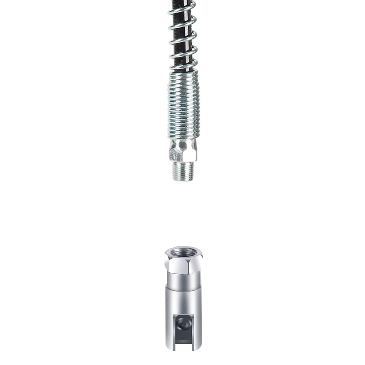 Sarini Raccordo per Grasso ad Angolo retto 90° NPT 1/8" Guarnizione per Pistola Camion agricoli