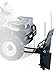 WARN 80607 Powersports ATV Snow Plow Deflector for ProVantage Straight Blades , Black