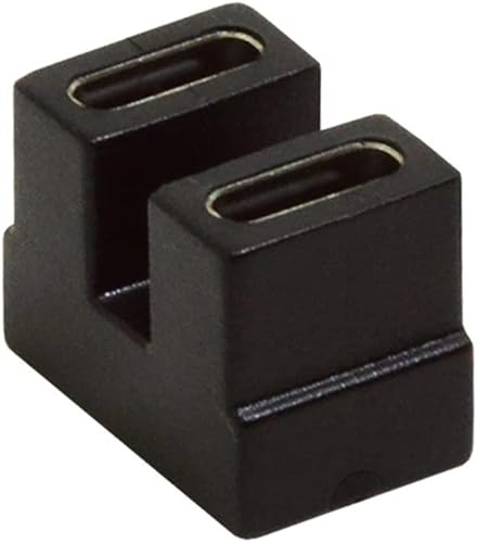 NFHK Extensor de acoplador hembra a hembra de 40 Gbps USB4 tipo C, adaptador de video de datos de alimentación para interruptor NS y teléfono y