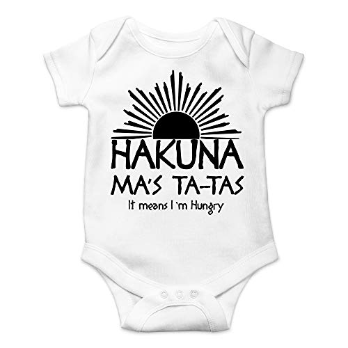 Image of CBTwear Hakuna Ma's Ta Baby Bodysuit Adorable Infant Unisex Romper Clothing Boy Girl Newborn Outfit