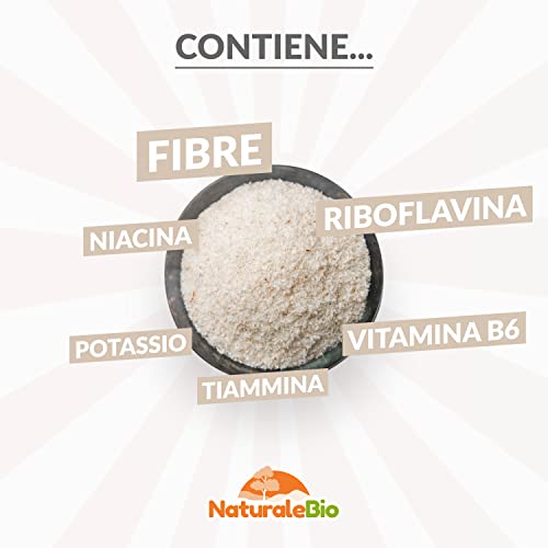 NaturaleBio Bucce di psillio biologico