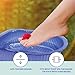 ForPro Universal Pedi Bath Liners - 50% THICKER - Fit Footsie Bath Plus Foot Bath, Disposable Pedicure Foot Tub Liners for Foot Spa Basins & Foot Bath Soaks, Blue, 50-Count