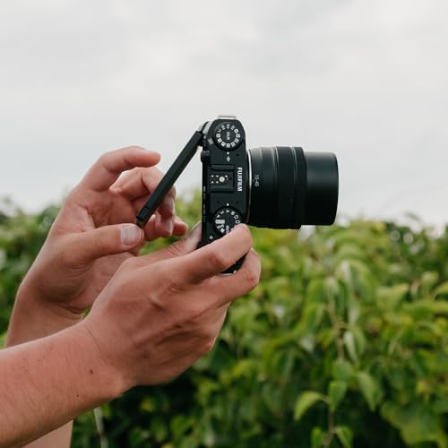 Image of Fujifilm X-M5 26.1MP APS-C X-Trans CMOS 4 with 15-45 f /3.5-5.6 Lens|Retro Style mirrorless Compact Travel Camera|6.2k vlogging|High Speed Recording FHD 240fps|Advance AF for Street /Lifestyle - Black