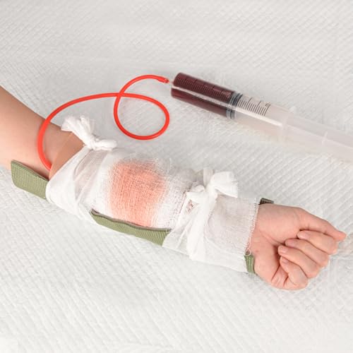 Image of Open Fracture Wound Sleeve, Wound Dressing Training Model, Stop the Bleeding Training Kit for Medical Education