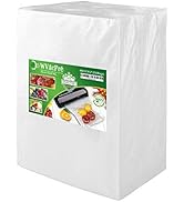 Sacos de vedação a vácuo WVacFre 200 litros 20 x 30 cm 4 mil alimentos com grau comercial, livre de BPA, pesado...