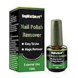 removedor esmalte permanente gelish Rápido y fácil: simplemente cepille su limpiador mágico de esmalte de uñas en sus uñas y espere 3-5 minutos. Notarás que el esmalte se despegará y el esmalte se agrietará naturalmente. Luego limpie suavemente con una toalla de papel para quitar el esmalte de uñas fácilmente. Puede eliminar de manera efectiva y rápida el pegamento para uñas y ahorrar tiempo valioso.