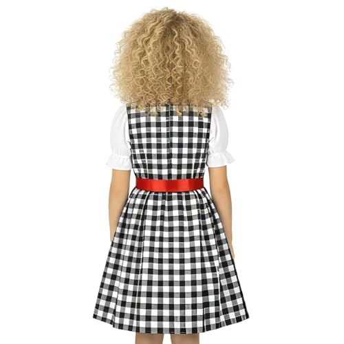 Vestido Dirndl alemán para niña talla 4 miniatura 4