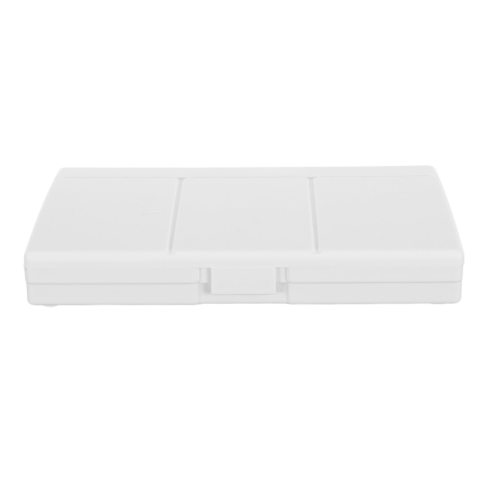 Caja de paleta de acuarelas que organiza 24 medias pastillas sin derramar tus mezclas
