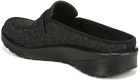 BZees Women's Georgia Slip On Washable Comfort Loafer Mule Black Sparkle 10 W | Image 4