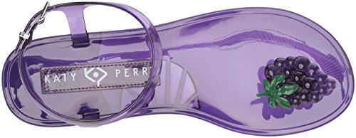 Katy Perry Women's The Geli Flat Sandal, grape, 6 M Medium US - Thumbnail 7