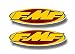 2 FMF Racing 9" Vinyl Decals Exhaust Muffler Pipes Motocross Motorcycle ATV Quad Stickers