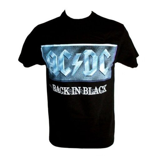 AC/DC Back in Black T-Shirt Homme en coton premium durable - 2