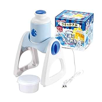 かき氷機 青色 楽天市場】【値下げ】かき氷器 電動 電動かき氷器 ミントブルー