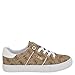 Guess Women's Loven Sneaker, Medium Brown 219, 10