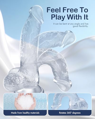 UTIMI Realistic G Spot Dildo Body Safe Silicone Flexible Sex Toy - Image 2