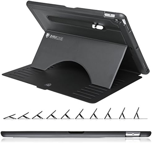 ZUGU Case for iPad Pro 12.9 inch 1st/2nd Generation 2015/2017 [Black]