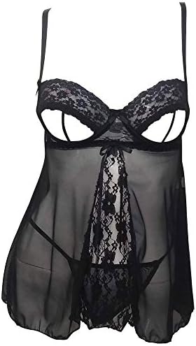 Panty Luk Estilo 865 Negro Baby Doll Mujer Sexy Fino Encaje Sensual  Atrevido Pasion Lenceria Dama : Amazon.com.mx: Ropa, Zapatos y Accesorios