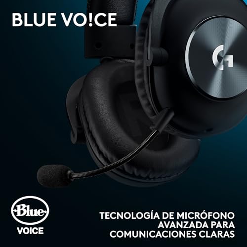 Logitech G Pro X SE Auriculares Gaming con Cable con micrófono: Mic Desmontable, DTS Headphone:X 7.1, para PC, Xbox One, Xbox Series X|S, PS5 y PS4, Incluye DAC USB – Negro - imagen 2