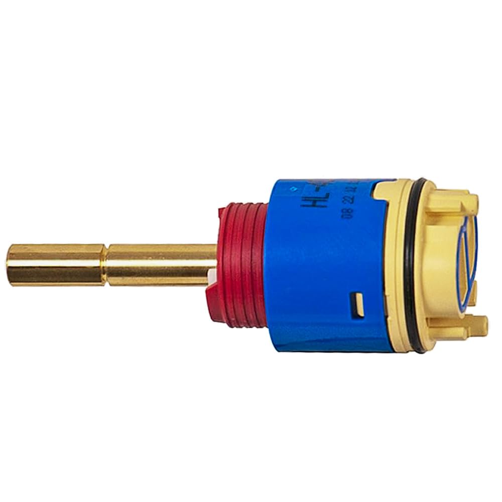 Cartucho de repuesto Danco 10670 para grifo, vástago extendido de 4.25 pulgadas, 40 mm, cartucho de cerámica HainYo HL-40 de equilibrio de presión, compatible con grifos Aqua/Glacier Bay, plástico,