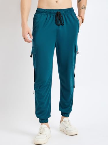 Image of Modeve Men's Cargo|| Joggers Style Solid Trackpant