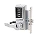Kaba Simplex L8146S-26D-41 Lever Mechanical Pushbutton Lock Key Bypass Mortise Prep For Schlage LFIC