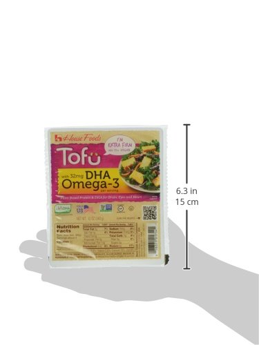 House Foods, Tofu with DHA Omega-3 Extra Firm, 12 oz