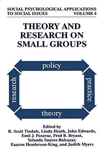 Buy Theory and Research on Small Groups — BookShops.in
