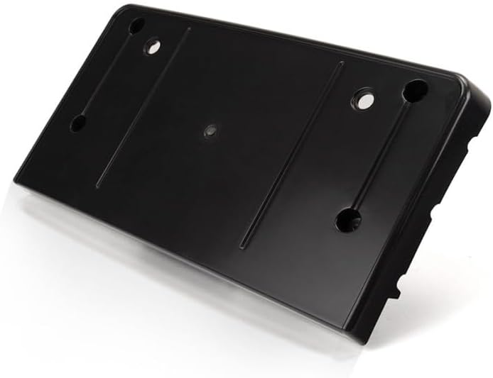 KarParts360 For Audi A5 2012 2013 2014 Bumper License Bracket Front | ABS Plastic | Matte | Black | Replacement For AU1068117 | 8T0807285C3FZ