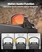 CVLIFE WolfCloak Motion Awake Red Dot Sight for RMR Footprint, 2 MOA Reflex Sight with 0.33