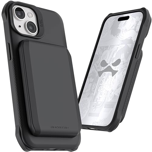 Funda MagSafe para iPhone 15 Ghostek Exec con soporte y billetera 2