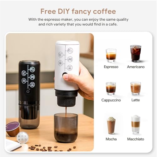 Cafetera Portátil Eléctrica con Batería 250 mL miniatura 5