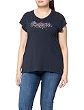 Hecho de algodón de calidad Pepe Jeans Berenice Camiseta, Azul, XS para Mujer
