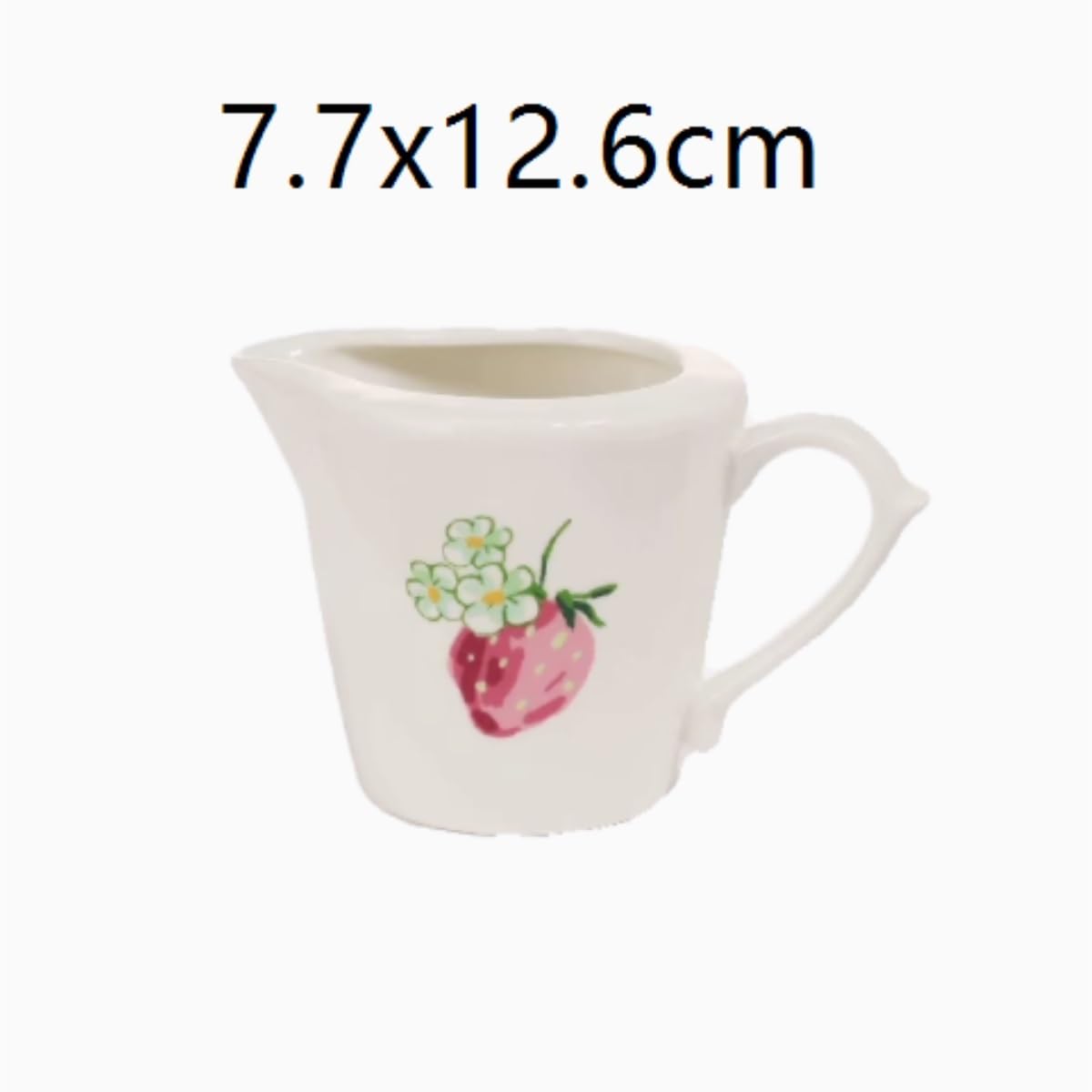 Lattiera Salsiera Salsiera in Porcellana Pregiata, Secchiello for Salsa, Tazza for Il Latte in Porcellana Fine for Uso Domestico E Commerciale Bricco Latte Brocca da Portata