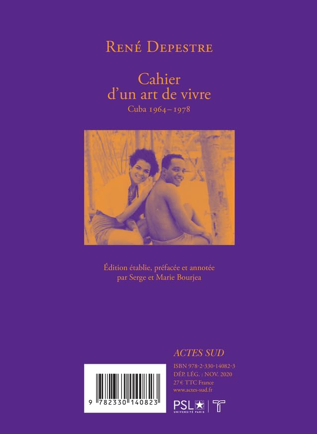 Cahier d'un art de vivre: Journal de Cuba, 1964-1978