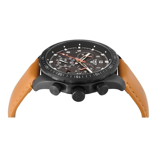 Image of TIMEX Vector Analog Watch for Men with Round Dial & Water Resistant Man's Wrist Watches