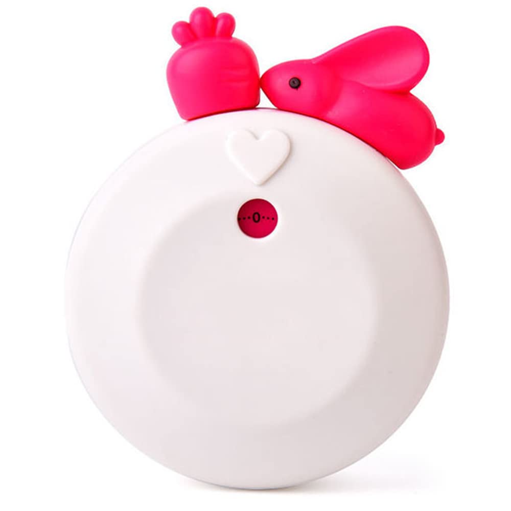 JYCCYIHENG Classroom Timers For Teachers Kids Large Magnetic Digital Timer, Rabbit Mechanical Kitchen Timer(Color:White)