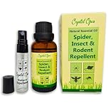 Peppermint, Lavender & Citronella Repellent. Makes 15 Litres. Pet & Child Safe. Stop Mice, Rats, Spiders, Insects & All Pests. Spray Included. 100% Natural Blend. Super Effective, Humane & Economical.