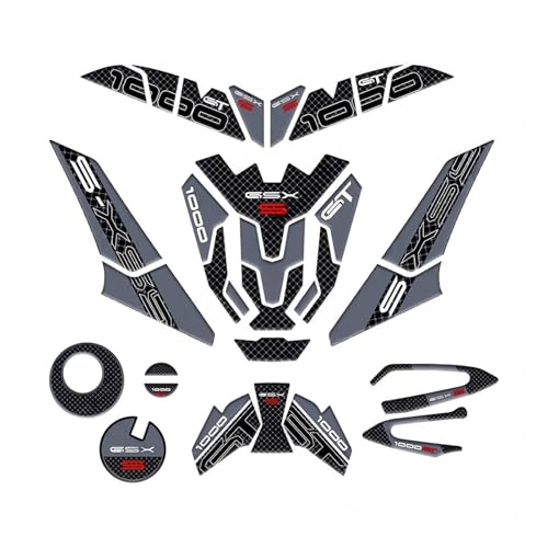 Kit autocollants réservoir moto pour éviter les rayures GSX-S1000GT