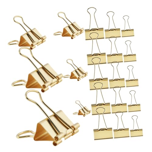 DIYEAH Clip De Jumbo 42 Unidades Para Oficina Escuela Lindo Bulldog Resistente