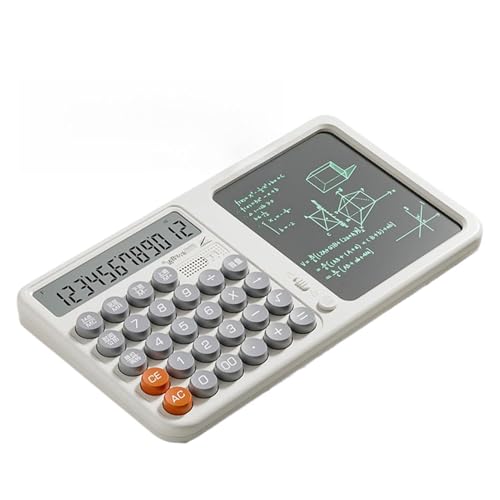 Calculateur avec pavé d'écriture LCD pour mathématiques et budget