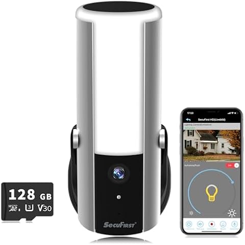 SecuFirst Caméra Extérieure WiFi Cover