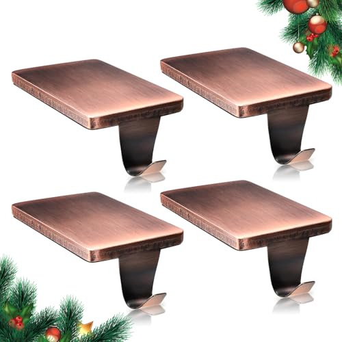 HMASYO Christmas Stocking Holders for Mantle Set...