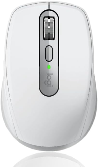 Logitech MX ANYWHERE 3S MX1800GR/PG 静音 マウス Bluetooth Logi Bolt コンパクト Smart Actions 対応 高速スクロールホイール 充電式 ワイヤレスマウス 無線 Windows Mac Chrome iPad OS Android(並行輸入品) (ペイルグレー)