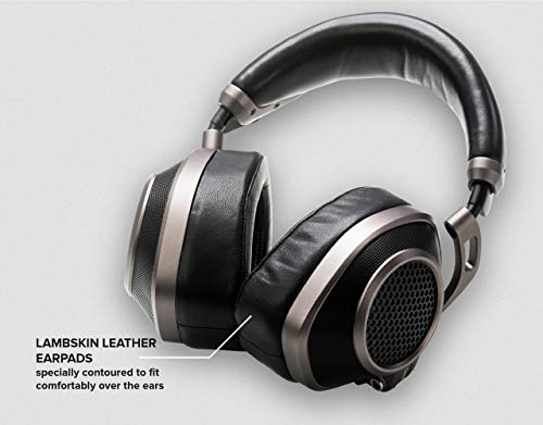 Cleer Audio Next Wired Audiophile Headphones - High End Lambskin Memory Foam Studio Earpads, Open Back, Alloy Structure, Innovative Ironless Magnesium Driver Units, Award Winning High-Resolution Sound #TOP3