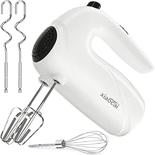 Hand Mixer Electric Mixer for Baking 5-Speed Hand Mixers Kitchen for Egg Cake