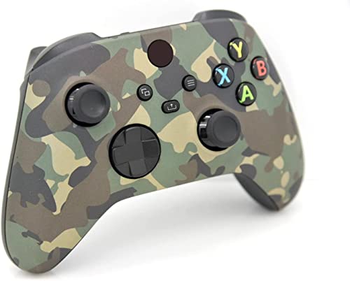Wireless Custom Controller Compatible with PC, Windows 10+, Series X/S & One (Series X/S Green Camo) - Image 3