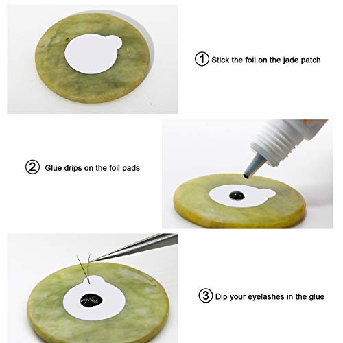 500 Pezzi Supporto colla per Extension Ciglia