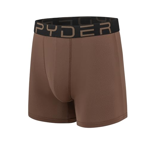 Spyder Mens Boxer Briefs Performance Nylon Mesh Sports Underwear3